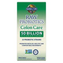 Garden of Life, RAW Probiotics, Colon Care, 30 Veggie Caps